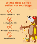 Tick and flea dog shampoo benefits